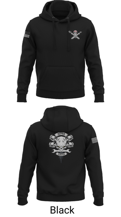 1-320th FAR FOX CO 66582202 Hoodie - 38