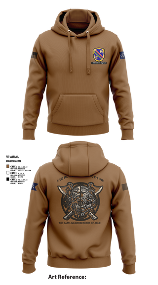 Hoodie, Co A, 1st-160th INF, 79th IBCT, , Teamtime, Team time, sublimation, custom sports apparel, team uniforms, spirit wear, spiritwear, sports uniforms, custom shirts, team store, custom team store, fundraiser sports, apparel fundraiser