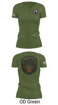 2-8 Cav, HHC, Medic Platoon 50281984 Women's Short Sleeve V-neck Shirt - 48