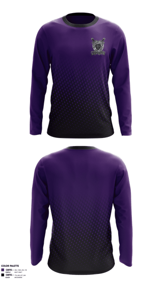 Long Sleeve Performance Shirt, OC knights Castillo, Softball, Teamtime, Team time, sublimation, custom sports apparel, team uniforms, spirit wear, spiritwear, sports uniforms, custom shirts, team store, custom team store, fundraiser sports, apparel fundraiser