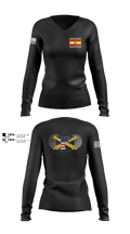 Freedom FSC, 1-320th FAR 86167729 Women's Long Sleeve V-neck Shirt - 1