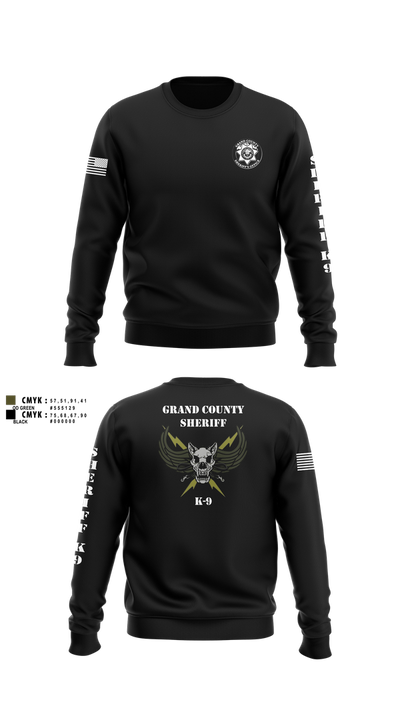GCSO K9 Crew Neck Sweatshirt - 100