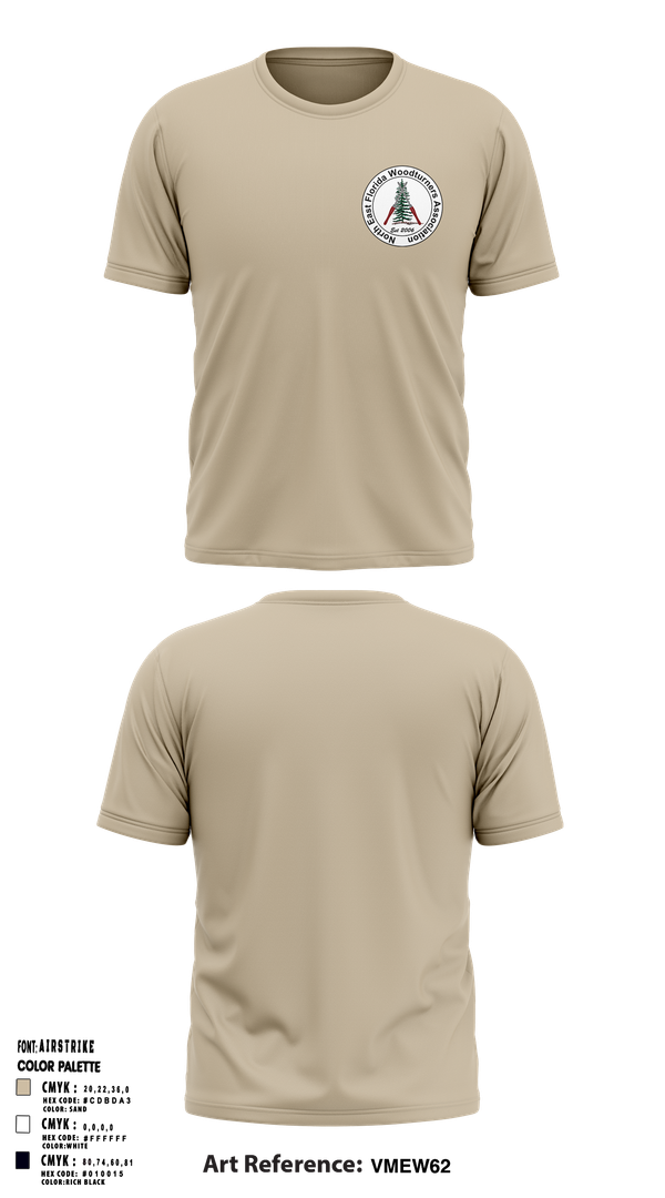 Short Sleeve Performance Shirt, Northeast Florida Woodturning Association, , Teamtime, Team time, sublimation, custom sports apparel, team uniforms, spirit wear, spiritwear, sports uniforms, custom shirts, team store, custom team store, fundraiser sports, apparel fundraiser