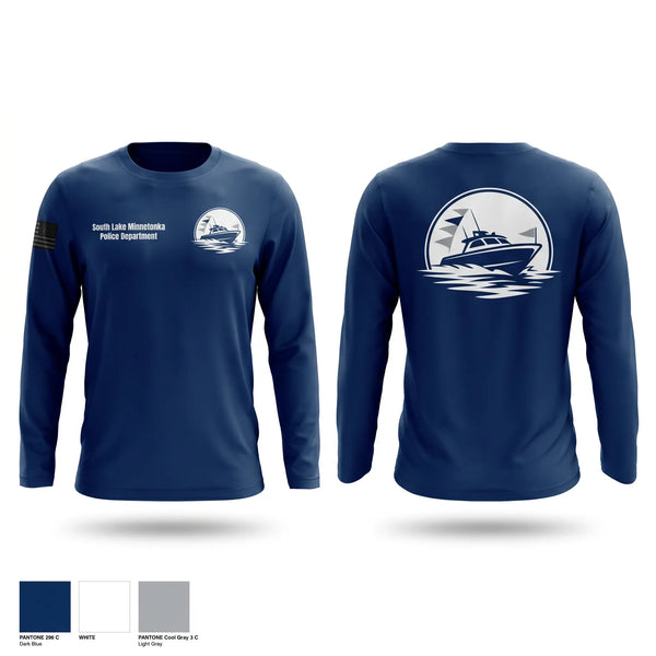 Long Sleeve Performance Shirt, South Lake Minnetonka Police Department, Police, Teamtime, Team time, sublimation, custom sports apparel, team uniforms, spirit wear, spiritwear, sports uniforms, custom shirts, team store, custom team store, fundraiser sports, apparel fundraiser