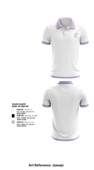 Reynoldsburg Raiders 31464727 Short Sleeve Performance Polo - 7