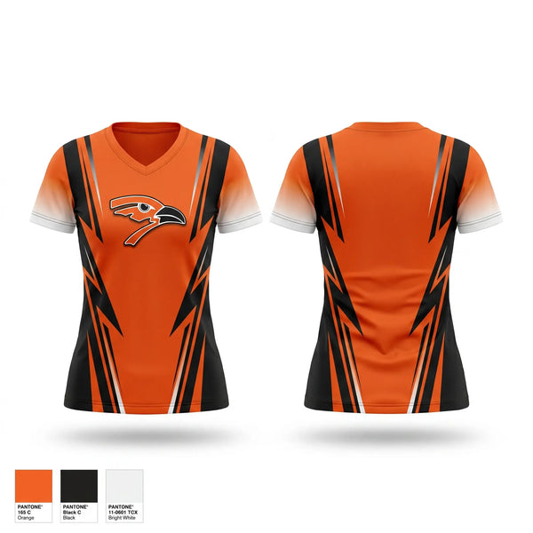 Womens Short Sleeve Vneck Shirt, Augusta Youth Cheer, Cheer, Teamtime, Team time, sublimation, custom sports apparel, team uniforms, spirit wear, spiritwear, sports uniforms, custom shirts, team store, custom team store, fundraiser sports, apparel fundraiser