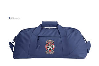 Duffle Bag, Sherman County Fire District 1, Fire Department, Teamtime, Team time, sublimation, custom sports apparel, team uniforms, spirit wear, spiritwear, sports uniforms, custom shirts, team store, custom team store, fundraiser sports, apparel fundraiser