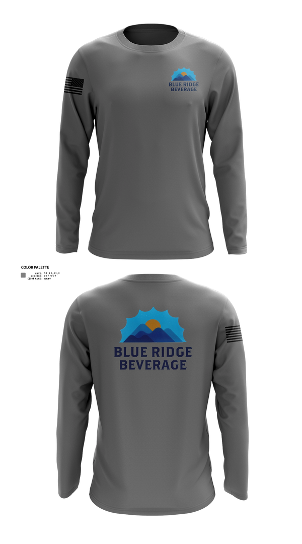 Long Sleeve Performance Shirt, 10th Mountain DivisionBlue Ridge Beverage, Army, Teamtime, Team time, sublimation, custom sports apparel, team uniforms, spirit wear, spiritwear, sports uniforms, custom shirts, team store, custom team store, fundraiser sports, apparel fundraiser