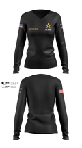 SAC SOUTH 26897599 Women's Long Sleeve V-neck Shirt - 100