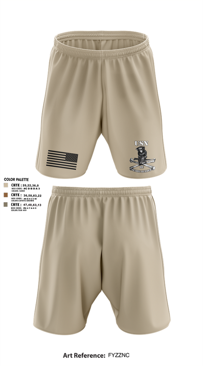NMCB-25 17597723 Athletic Shorts With Pockets - 1