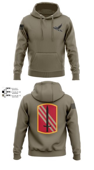 Hoodie, 196th BDE SIG CO, , Teamtime, Team time, sublimation, custom sports apparel, team uniforms, spirit wear, spiritwear, sports uniforms, custom shirts, team store, custom team store, fundraiser sports, apparel fundraiser