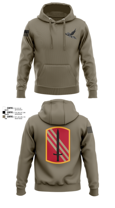 196th BDE SIG CO 21636857 Hoodie - 2