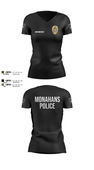 Womens Short Sleeve Vneck Shirt, WARD COUNTY SRT, Police, Teamtime, Team time, sublimation, custom sports apparel, team uniforms, spirit wear, spiritwear, sports uniforms, custom shirts, team store, custom team store, fundraiser sports, apparel fundraiser