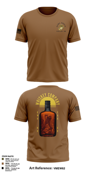 GWU NROTC 21201233 Short Sleeve Performance Shirt - 2