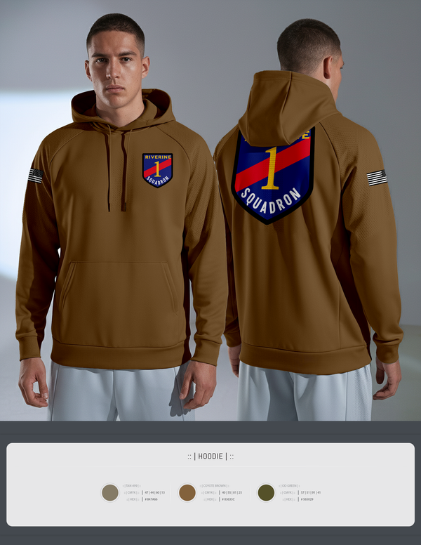 Hoodie, Riverine Squadron One, , Teamtime, Team time, sublimation, custom sports apparel, team uniforms, spirit wear, spiritwear, sports uniforms, custom shirts, team store, custom team store, fundraiser sports, apparel fundraiser