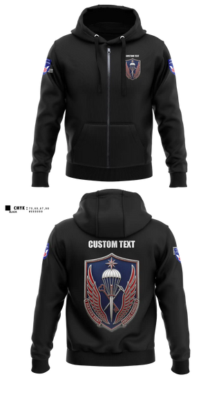 Zip Hoodie, 11th ADSB, Army, Teamtime, Team time, sublimation, custom sports apparel, team uniforms, spirit wear, spiritwear, sports uniforms, custom shirts, team store, custom team store, fundraiser sports, apparel fundraiser