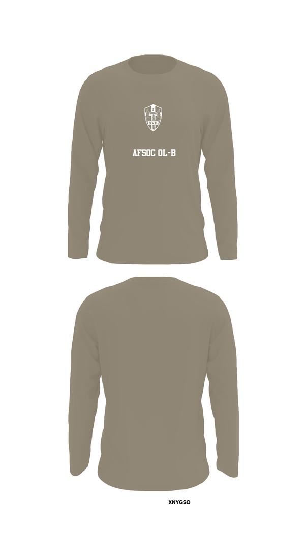 Long Sleeve Performance Shirt, AFSOC OL-B, , Teamtime, Team time, sublimation, custom sports apparel, team uniforms, spirit wear, spiritwear, sports uniforms, custom shirts, team store, custom team store, fundraiser sports, apparel fundraiser