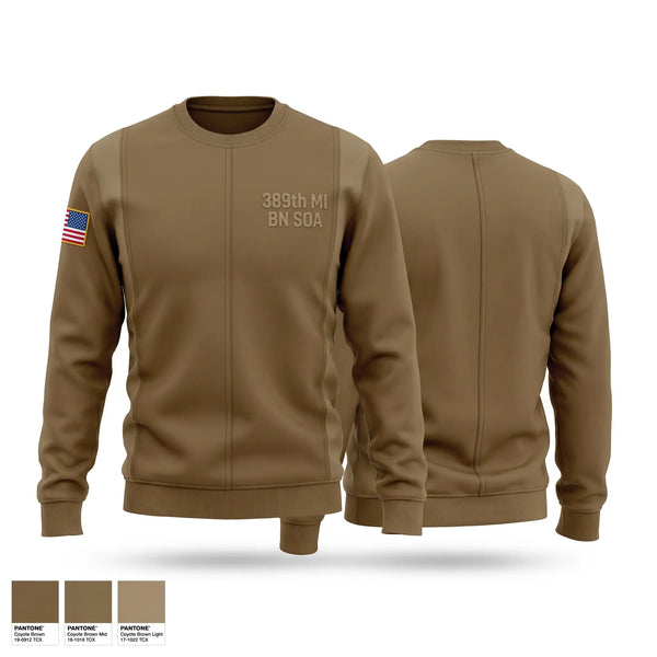 Crew Neck Sweatshirt, 389th MI BN (SO)(A), Army, Teamtime, Team time, sublimation, custom sports apparel, team uniforms, spirit wear, spiritwear, sports uniforms, custom shirts, team store, custom team store, fundraiser sports, apparel fundraiser