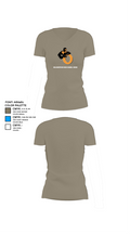 Belchertown High School Cheer 34252098 Women's Short Sleeve V-neck Shirt - 29