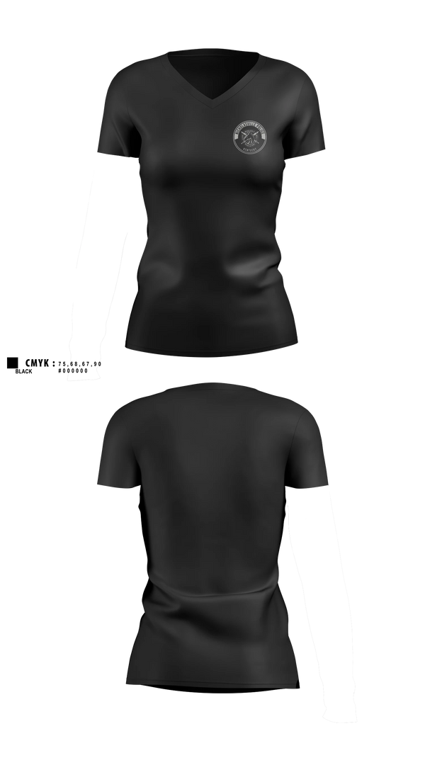Womens Short Sleeve Vneck Shirt, Nicholasville Police Department Crisis Negotiations Team, Police, Teamtime, Team time, sublimation, custom sports apparel, team uniforms, spirit wear, spiritwear, sports uniforms, custom shirts, team store, custom team store, fundraiser sports, apparel fundraiser