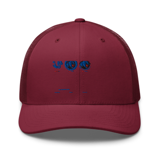 Curlew High School Volleyball 26335411 Retro Trucker Hat | Yupoong 6606