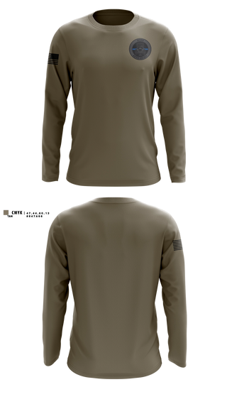 Long Sleeve Performance Shirt, NYPD Auto Crime, Police, Teamtime, Team time, sublimation, custom sports apparel, team uniforms, spirit wear, spiritwear, sports uniforms, custom shirts, team store, custom team store, fundraiser sports, apparel fundraiser