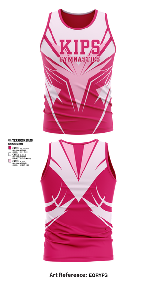 Tank Top, Kips gymnastics, Spirit Store, Teamtime, Team time, sublimation, custom sports apparel, team uniforms, spirit wear, spiritwear, sports uniforms, custom shirts, team store, custom team store, fundraiser sports, apparel fundraiser