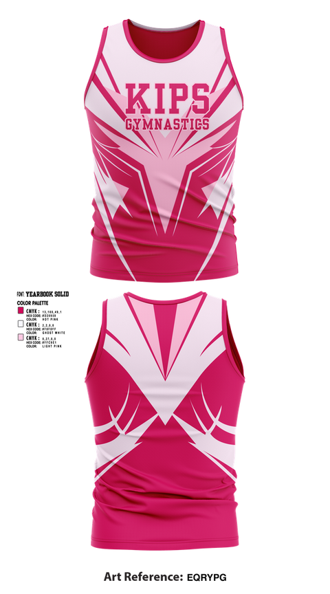 Tank Top, Kips gymnastics, Spirit Store, Teamtime, Team time, sublimation, custom sports apparel, team uniforms, spirit wear, spiritwear, sports uniforms, custom shirts, team store, custom team store, fundraiser sports, apparel fundraiser