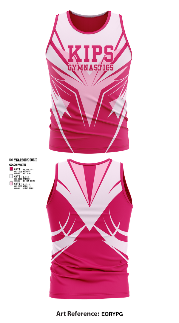 Tank Top, Kips gymnastics, Spirit Store, Teamtime, Team time, sublimation, custom sports apparel, team uniforms, spirit wear, spiritwear, sports uniforms, custom shirts, team store, custom team store, fundraiser sports, apparel fundraiser