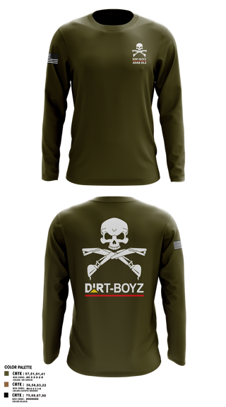 Long Sleeve Performance Shirt, DirtBoyz, Air Force, Teamtime, Team time, sublimation, custom sports apparel, team uniforms, spirit wear, spiritwear, sports uniforms, custom shirts, team store, custom team store, fundraiser sports, apparel fundraiser