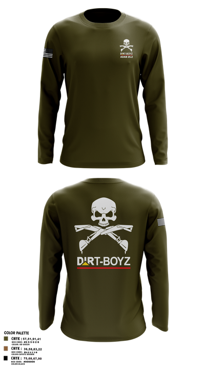 DirtBoyz 22513756 Long Sleeve Performance Shirt 1
