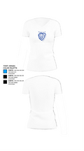 Dixie Hollins Cross Country 66828879 Women's Short Sleeve V-neck Shirt - 18