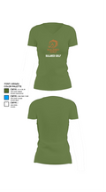 Kalaheo Golf 53832378 Women's Short Sleeve V-neck Shirt - 20