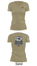 D Co 3-140th AVN 89038545 Women's Short Sleeve V-neck Shirt - 84