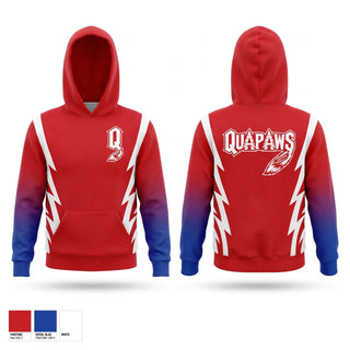 Hoodie, Quapaws, Baseball, Teamtime, Team time, sublimation, custom sports apparel, team uniforms, spirit wear, spiritwear, sports uniforms, custom shirts, team store, custom team store, fundraiser sports, apparel fundraiser