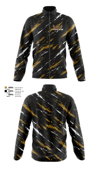 Fleece Jacket, Force Cheer, Spirit Store, Teamtime, Team time, sublimation, custom sports apparel, team uniforms, spirit wear, spiritwear, sports uniforms, custom shirts, team store, custom team store, fundraiser sports, apparel fundraiser