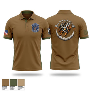 Short Sleeve Performance Polo, DET 006 Soaring Tigers, Air Force, Teamtime, Team time, sublimation, custom sports apparel, team uniforms, spirit wear, spiritwear, sports uniforms, custom shirts, team store, custom team store, fundraiser sports, apparel fundraiser