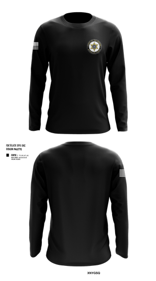 Long Sleeve Performance Shirt, RENSSELAER COUNTY SHERIFF'S OFFICE, Police, Teamtime, Team time, sublimation, custom sports apparel, team uniforms, spirit wear, spiritwear, sports uniforms, custom shirts, team store, custom team store, fundraiser sports, apparel fundraiser
