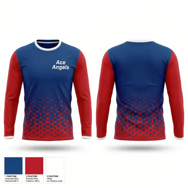 Long Sleeve Performance Shirt, Ace Angels, Women's Volleyball, Teamtime, Team time, sublimation, custom sports apparel, team uniforms, spirit wear, spiritwear, sports uniforms, custom shirts, team store, custom team store, fundraiser sports, apparel fundraiser