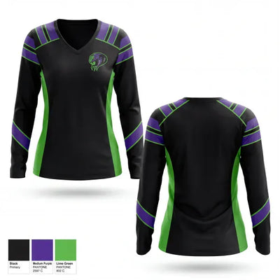 WV Venom 47081707 Women's Long Sleeve V-neck Shirt - 1