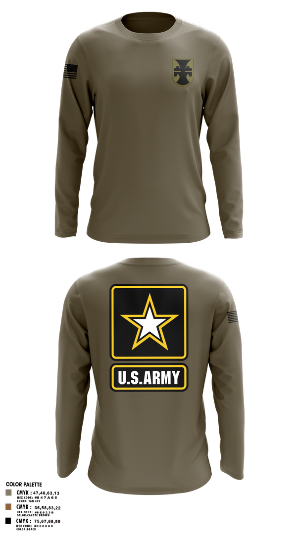 Long Sleeve Performance Shirt, 702nd eng, , Teamtime, Team time, sublimation, custom sports apparel, team uniforms, spirit wear, spiritwear, sports uniforms, custom shirts, team store, custom team store, fundraiser sports, apparel fundraiser