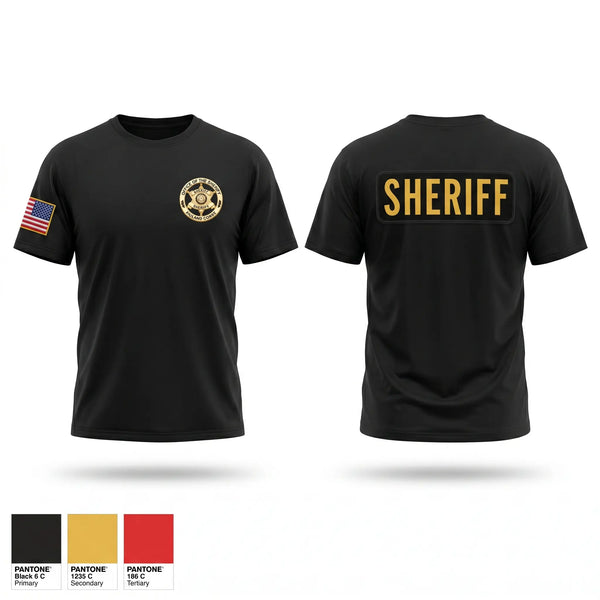 Old School Cotton Feel Shirt, Spalding County Sheriff’s Office, Police, Teamtime, Team time, sublimation, custom sports apparel, team uniforms, spirit wear, spiritwear, sports uniforms, custom shirts, team store, custom team store, fundraiser sports, apparel fundraiser