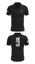 City Of Monongahela Fire Department 89585601 Short Sleeve Performance Polo - 18