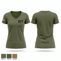 RTT Women's Short Sleeve V-neck Shirt - 1