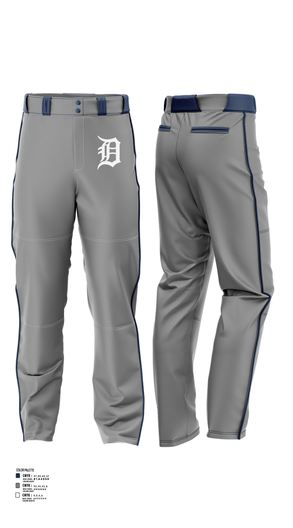 Baseball Pants, Tigers, Baseball, Teamtime, Team time, sublimation, custom sports apparel, team uniforms, spirit wear, spiritwear, sports uniforms, custom shirts, team store, custom team store, fundraiser sports, apparel fundraiser
