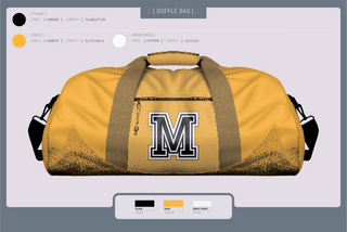 Duffle Bag, Marceline Tigers, , Teamtime, Team time, sublimation, custom sports apparel, team uniforms, spirit wear, spiritwear, sports uniforms, custom shirts, team store, custom team store, fundraiser sports, apparel fundraiser