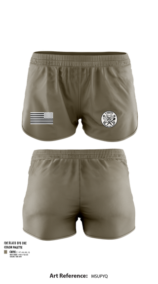 Ranger Panties, 1-320th, , Teamtime, Team time, sublimation, custom sports apparel, team uniforms, spirit wear, spiritwear, sports uniforms, custom shirts, team store, custom team store, fundraiser sports, apparel fundraiser