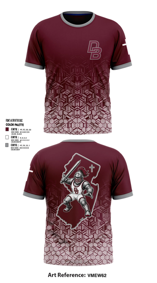 Short Sleeve Performance Shirt, Don Bosco, Wrestling, Teamtime, Team time, sublimation, custom sports apparel, team uniforms, spirit wear, spiritwear, sports uniforms, custom shirts, team store, custom team store, fundraiser sports, apparel fundraiser