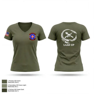 Womens Short Sleeve Vneck Shirt, 3d LAAD Bn, Marines, Teamtime, Team time, sublimation, custom sports apparel, team uniforms, spirit wear, spiritwear, sports uniforms, custom shirts, team store, custom team store, fundraiser sports, apparel fundraiser