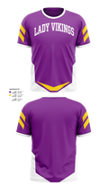 Lady Vikings Short Sleeve Performance Shirt - 21